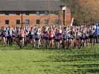 Start of the womens 2013 BUCS Cross Country Championships.